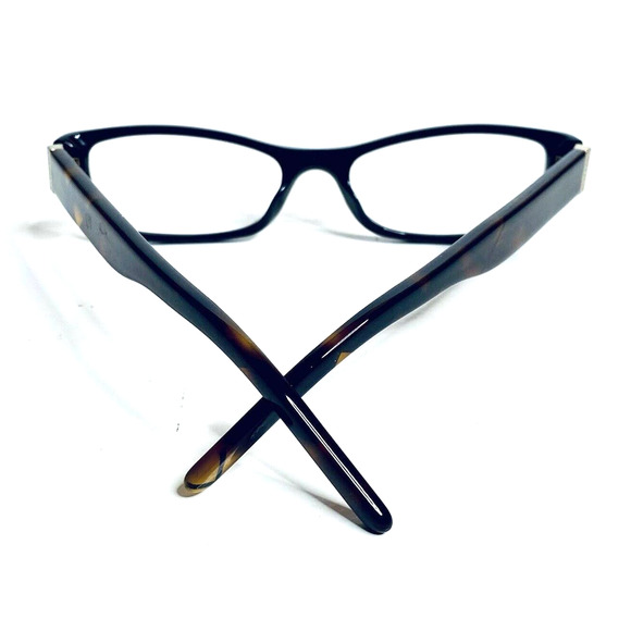 Burberry Black Rectangular Glasses - Picture 5 of 12